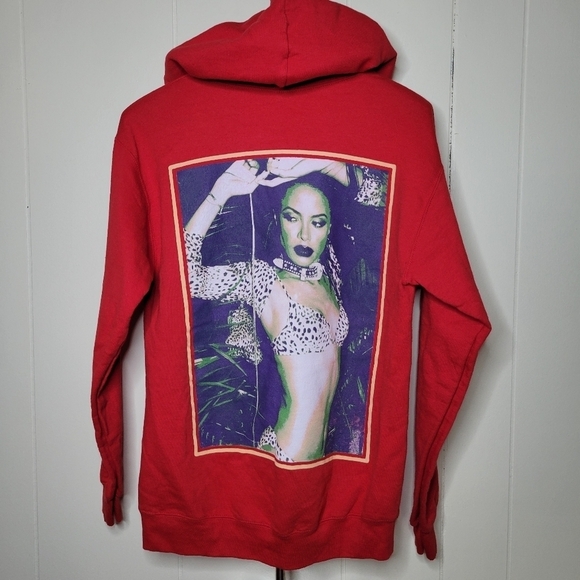 Urban Outfitters Tops - Aaliyah Babygirl Red Hoodie